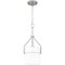 Quoizel Seymour Mini Pendant 1 Light Brushed Nickel SEY1508BN - alternate 1